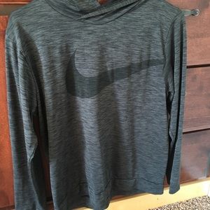 Youth XL lightweight dri-fit hoodie, EUC